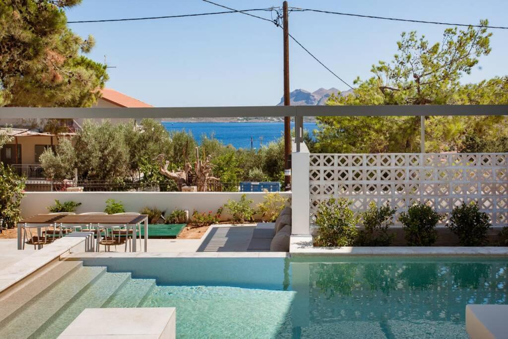 Chania Living Stories Villa With Piano Extérieur photo