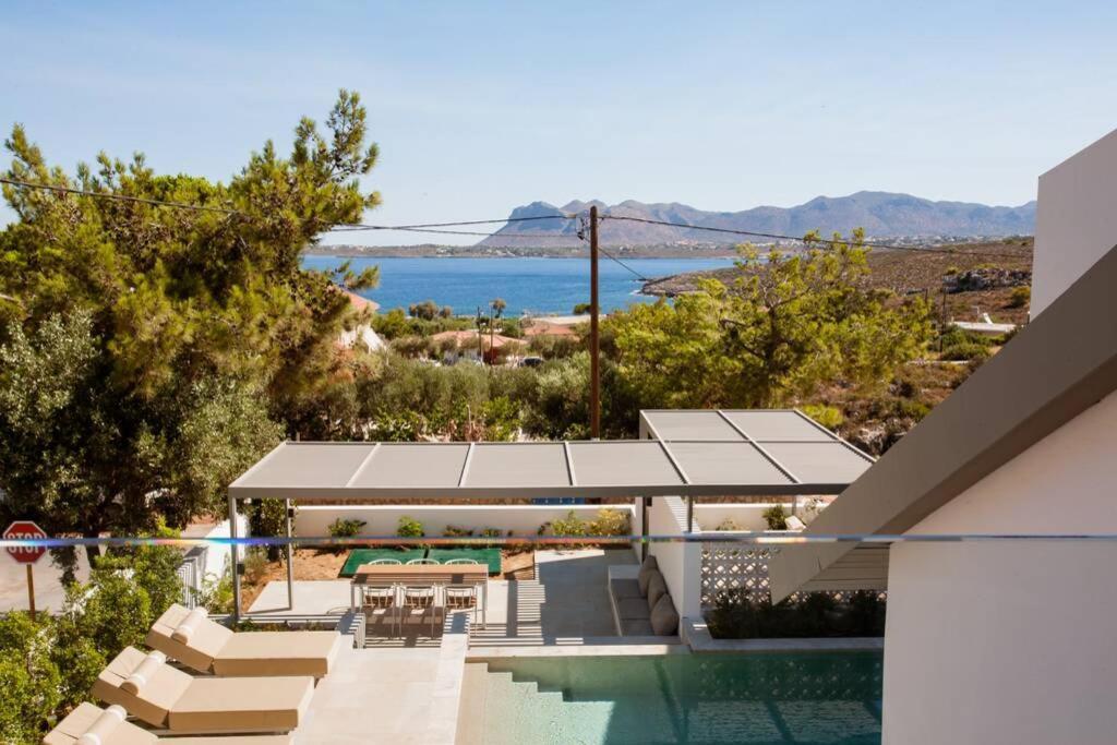 Chania Living Stories Villa With Piano Extérieur photo